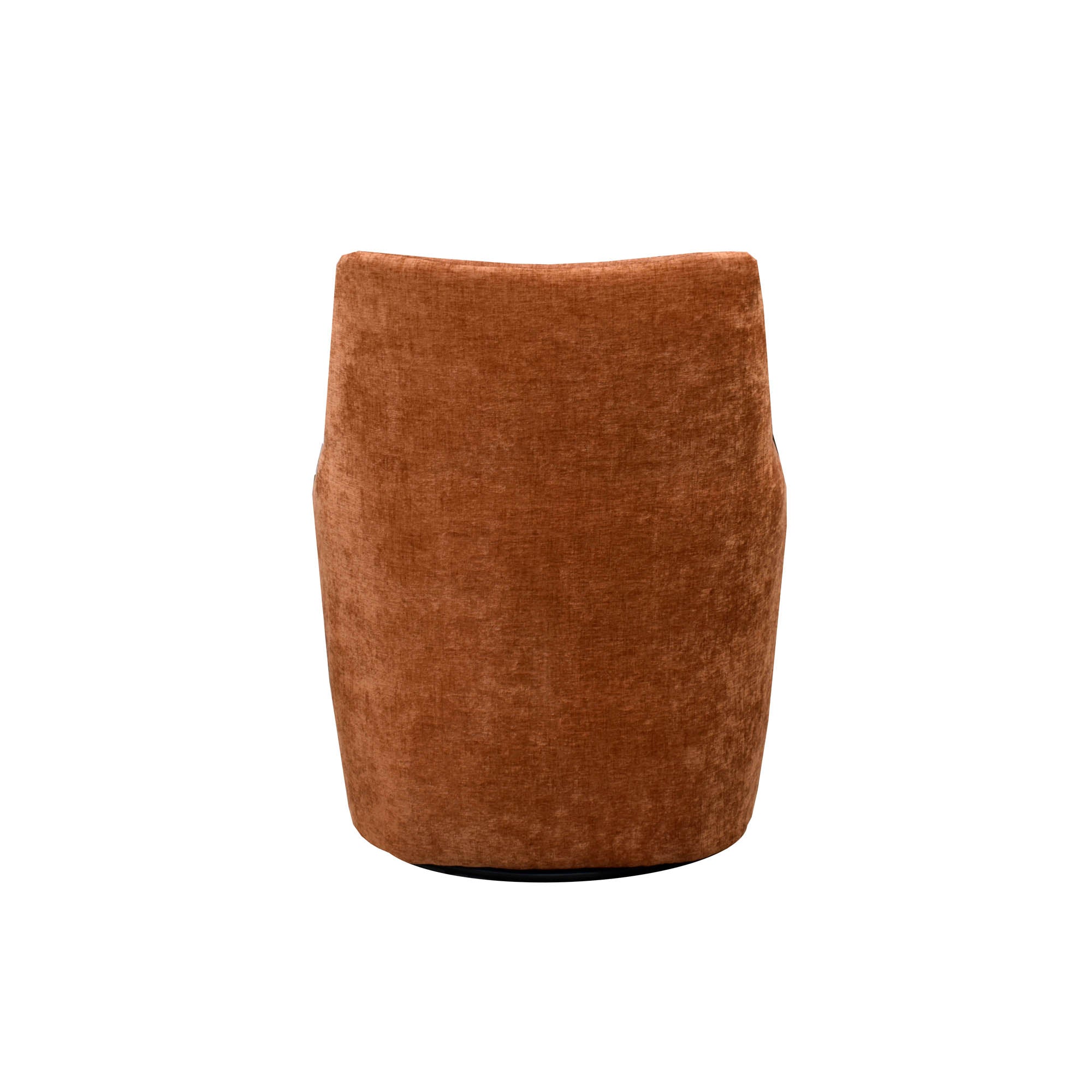 Lilith Swivel Chair - Brick Chenille