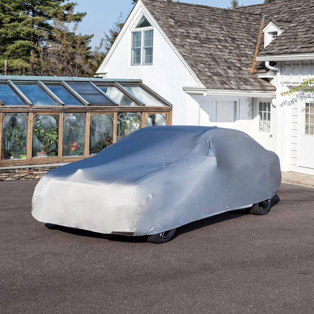 Budge Indoor Stretch 228 in. x 60 in. x 51 in. Size 4 Car Cover GSC-4