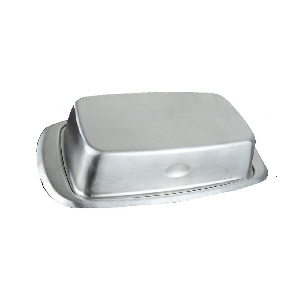 Stainless Dish With Lid， Restaurant/Hotel Steak Salad Fruit Serving Tray， Buffet Food Container