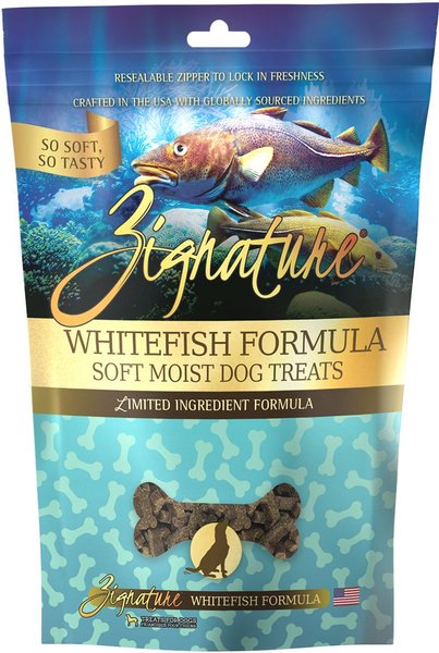 Zignature Whitefish Flavored Soft Dog Treats