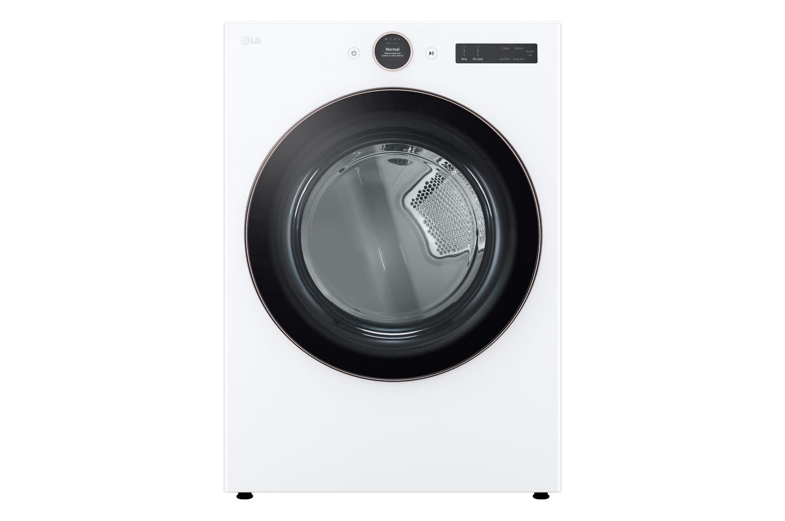 Lg DLEX6500W 7.4 Cu. Ft. Smart Front Load Energy Star Electric Dryer With Sensor Dry & Steam Technology