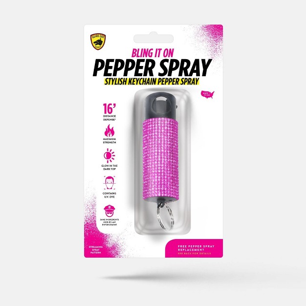 Guard Dog Security Bling It On Pepper Spray Pink