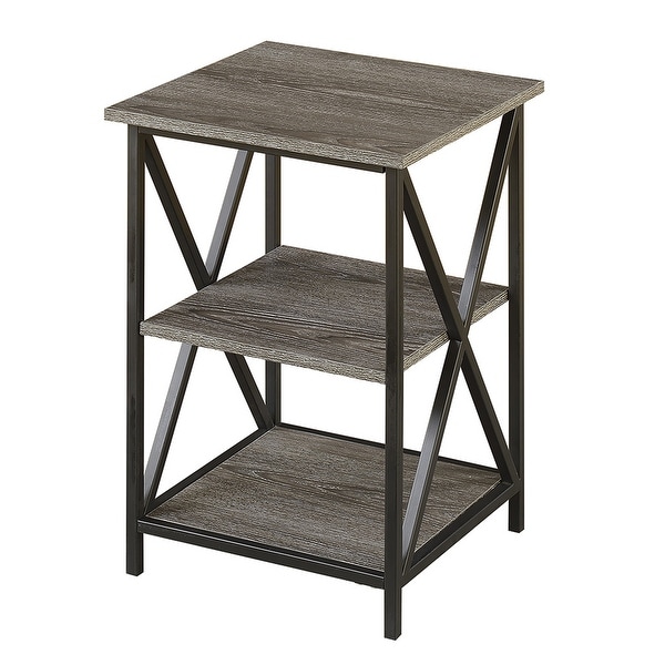 Carbon Loft Ehrlich 3 Tier End Table with Shelves