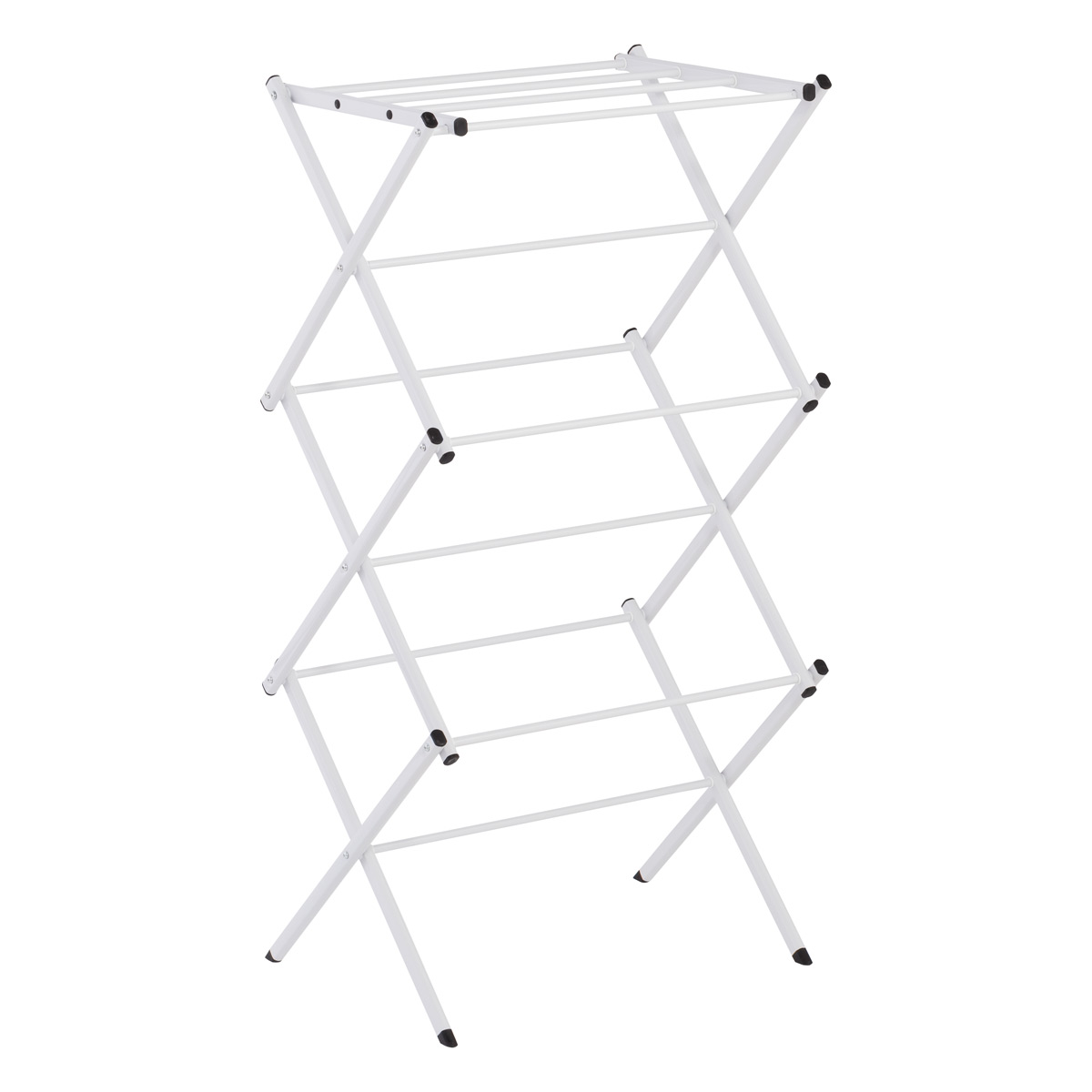 Compact Accordion Clothes Drying Rack