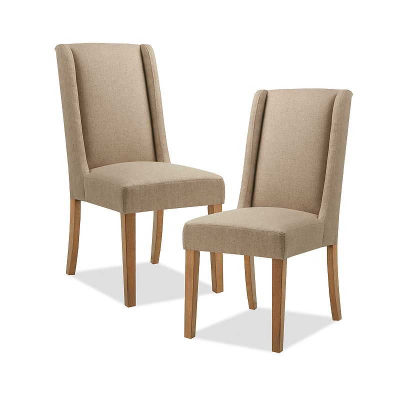 Madison Park Victor Wingback Dining Chair 2-piece Set