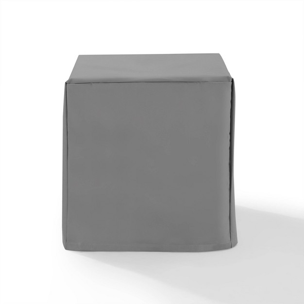 Outdoor End Table Furniture Cover Gray Crosley