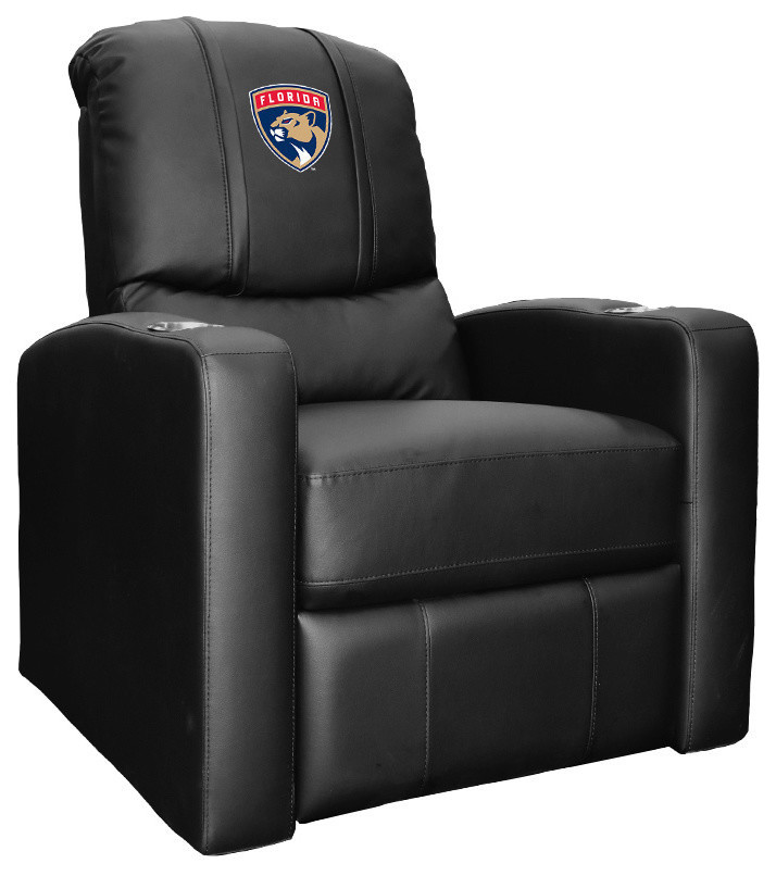 Florida Panthers Man Cave Home Theater Recliner   Contemporary   Recliner Chairs   by DreamSeats LLC  Houzz