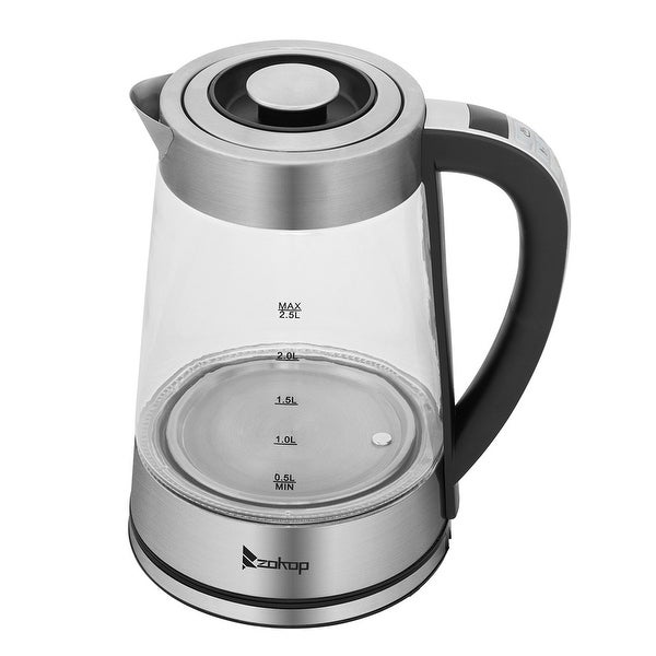 2.2L Electric Stainless Steel Kettle， with Blue Light