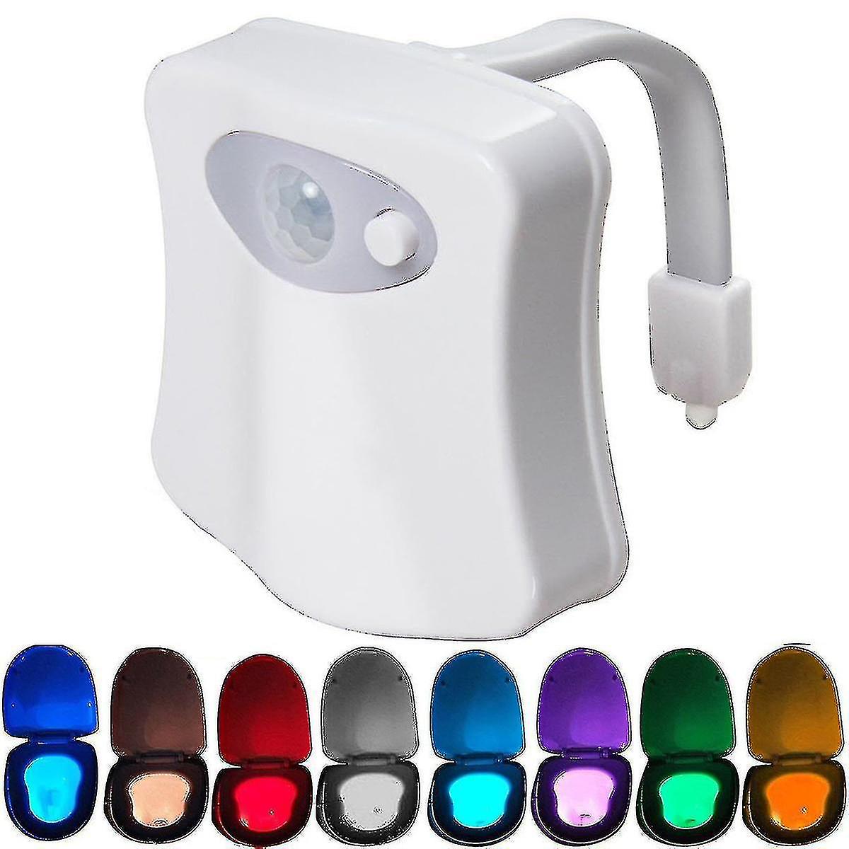 Led Toilet Night Light， Motion Activated Light Detection Light