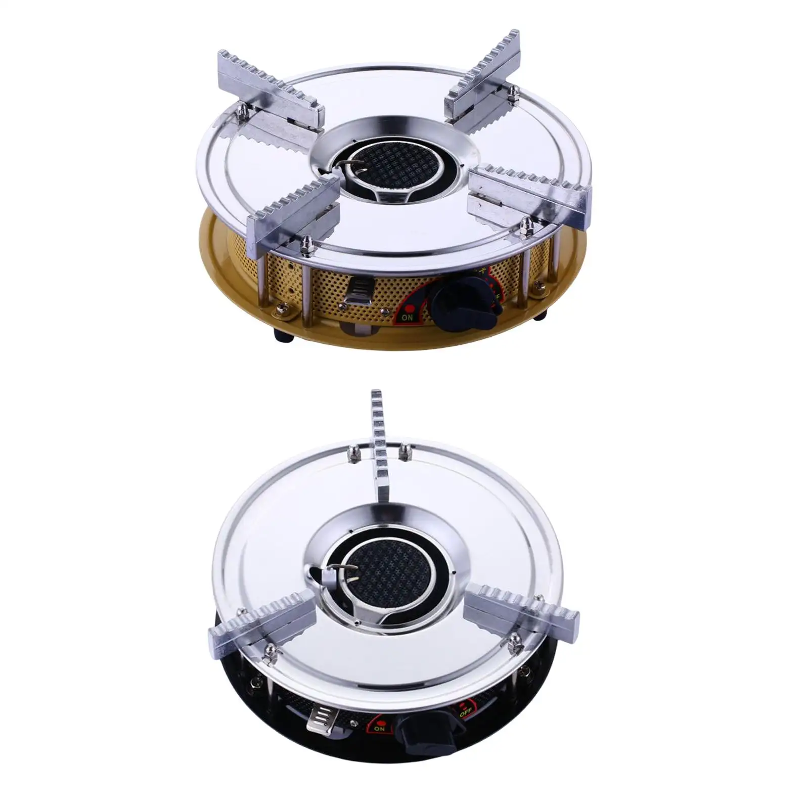 Lightweight Camping Stove Adjustable Flame Cookware Backpacking Stoves for BBQ Hiking