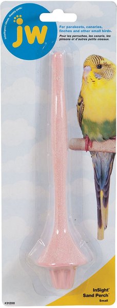 JW Pet InSight Sand Bird Perch， Color Varies