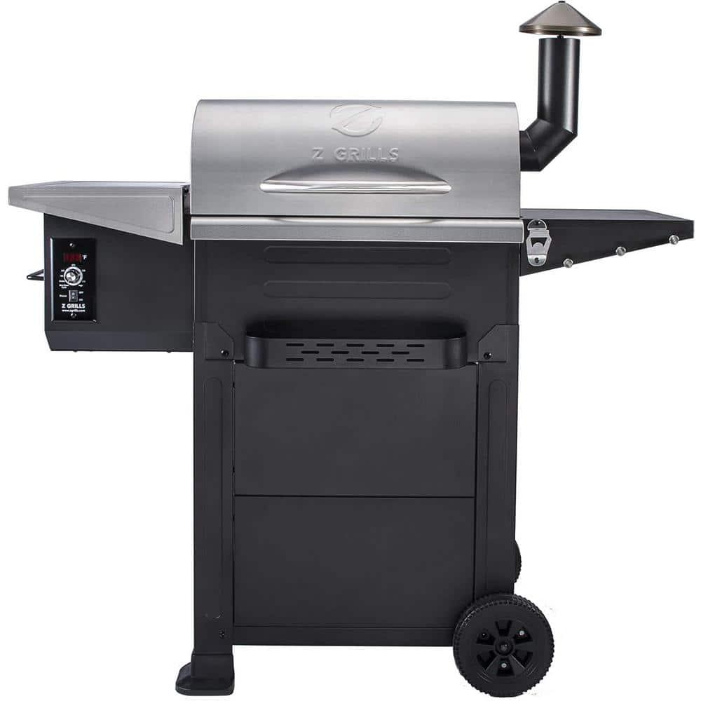 Z GRILLS 573 sq in Pellet Grill and Smoker Stainless Steel