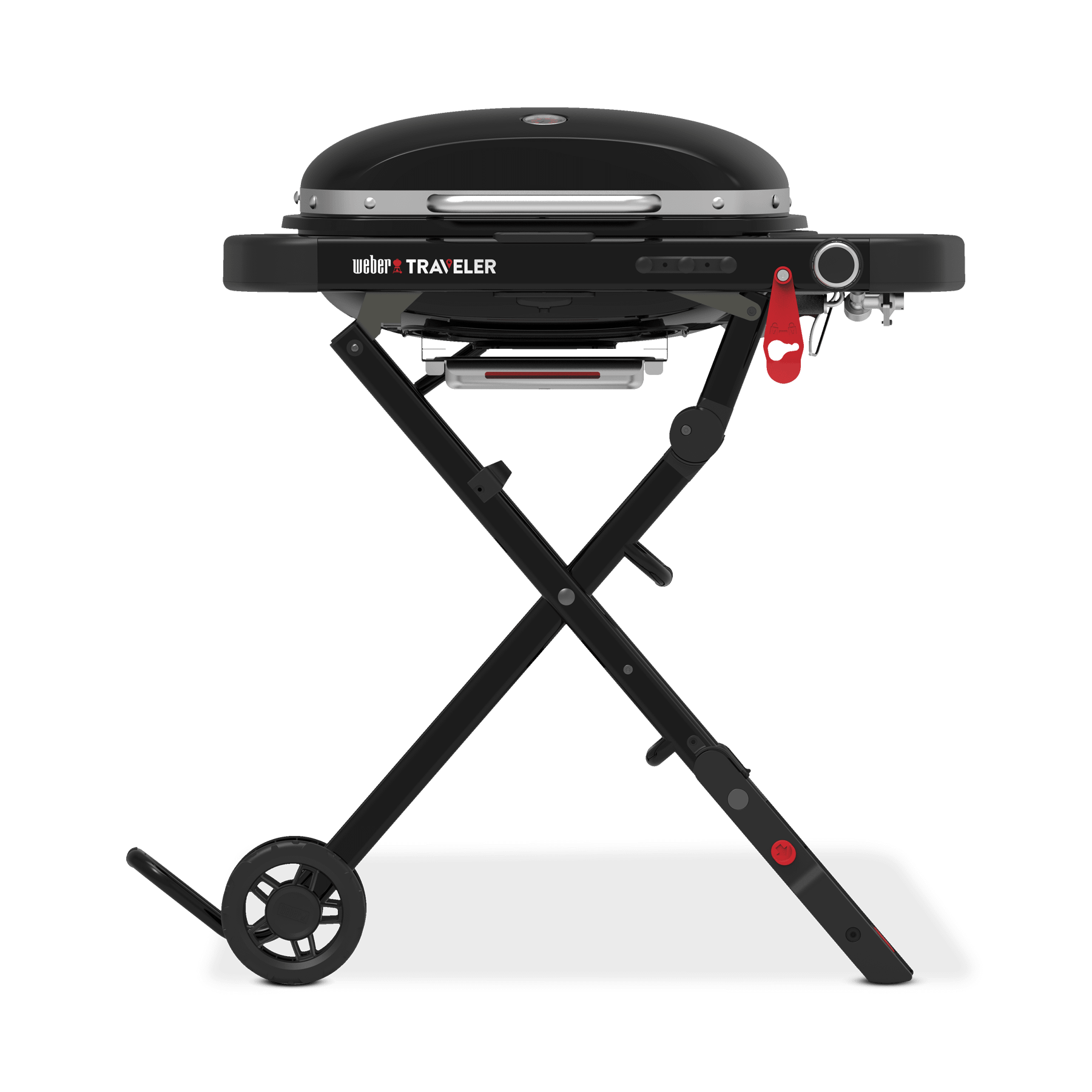 Weber 1500460 Weber Traveler® Compact Portable Gas Grill - Black