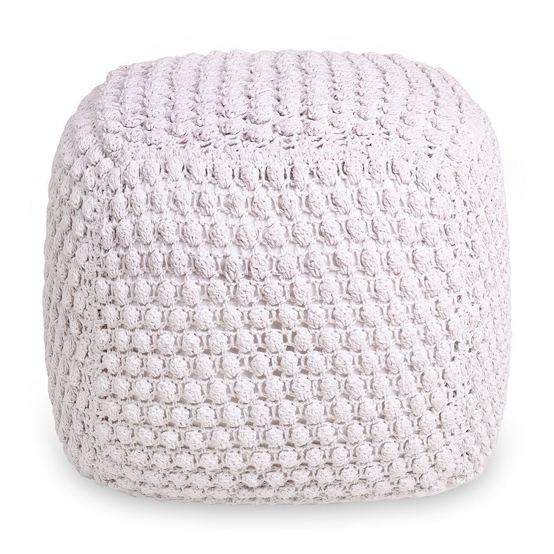 Priscila Pouf Hand Knitted