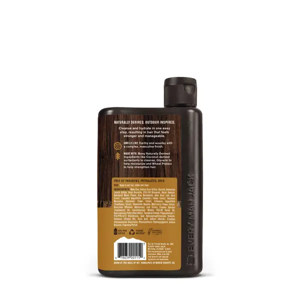 Every Man Jack 13.5 oz Sandalwood 2-in-1 Shampoo