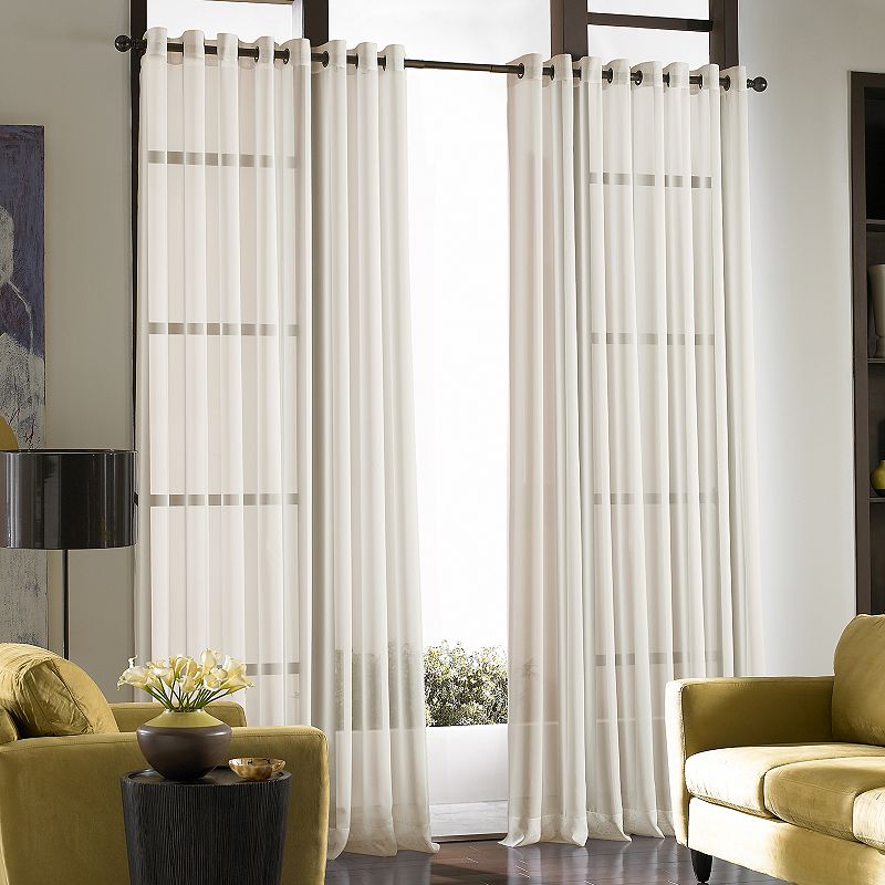 Window Curtainworks Soho Voile Grommet Window Curtain