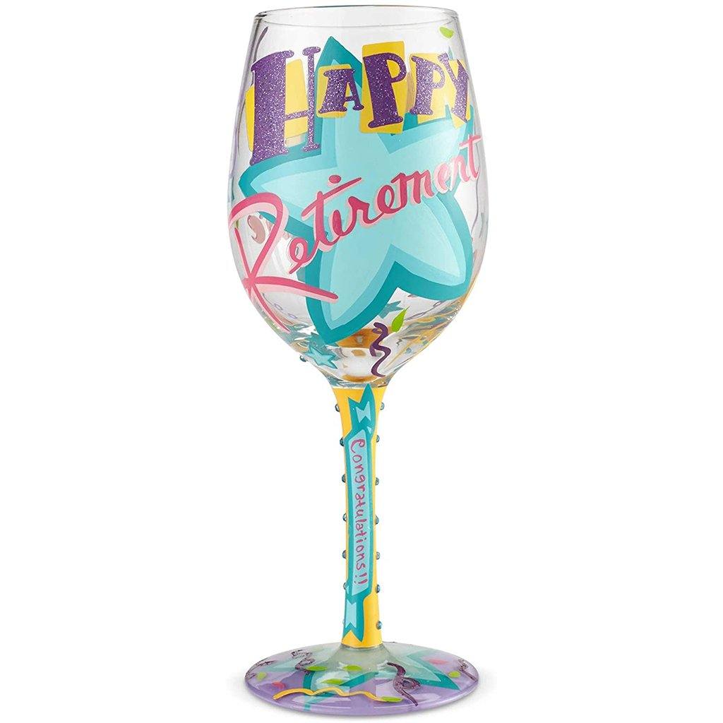 Lolita  Wine Glass - Happy Retirement