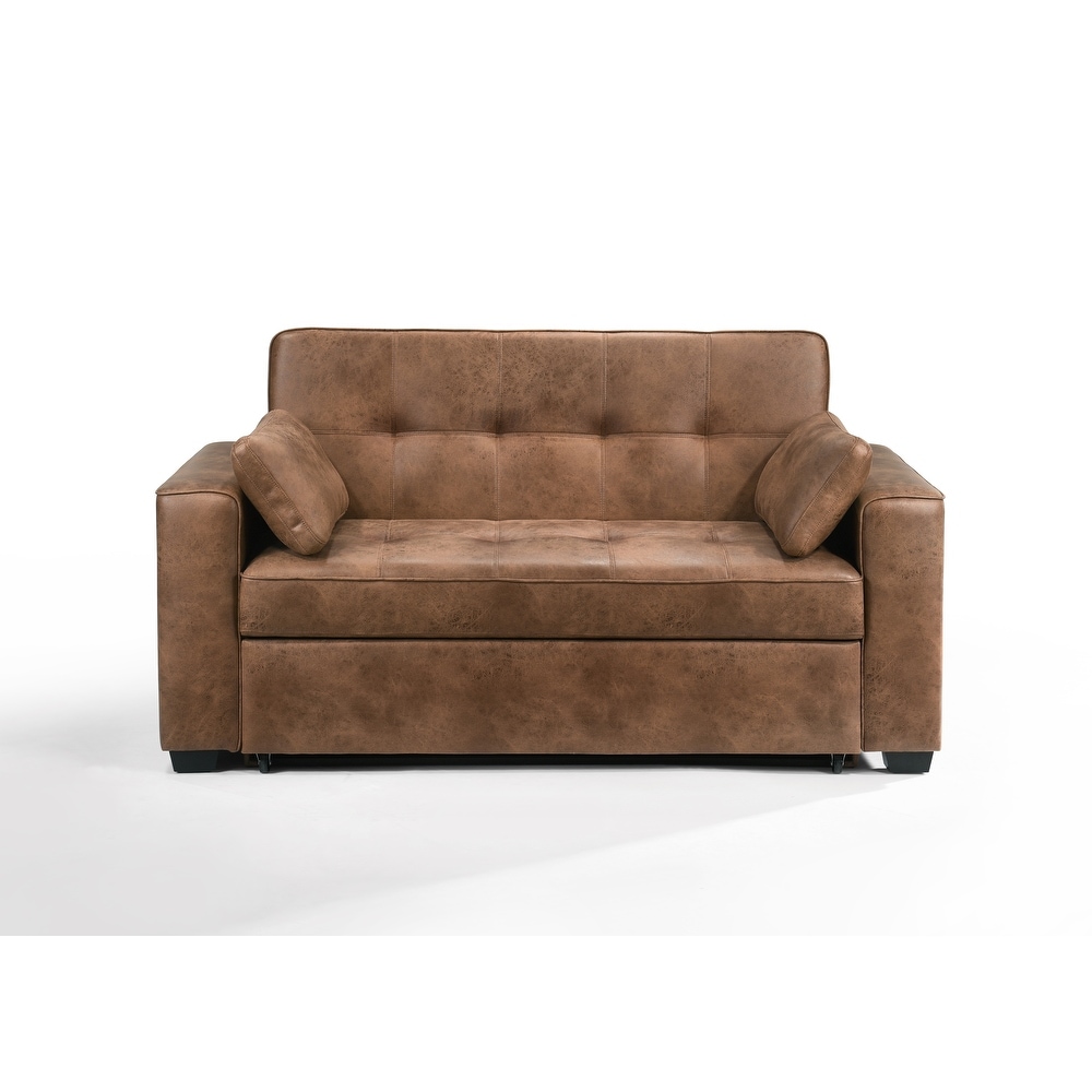 Brooklyn Sofa Sleeper   Cognac