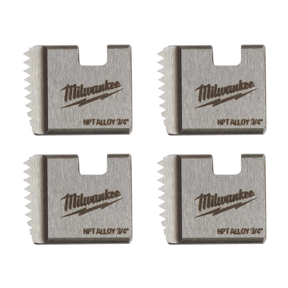 Milwaukee 3/4" ALLOY NPT Portable Pipe Dies 48-36-1102 from Milwaukee