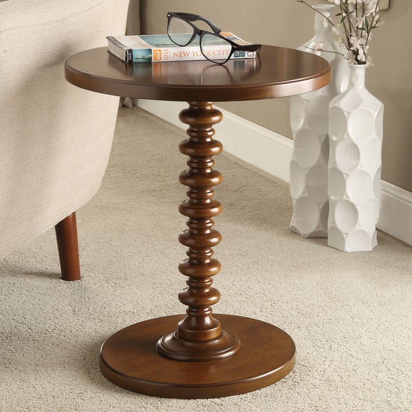 Acme Furniture Acton Round Spindle Accent Table