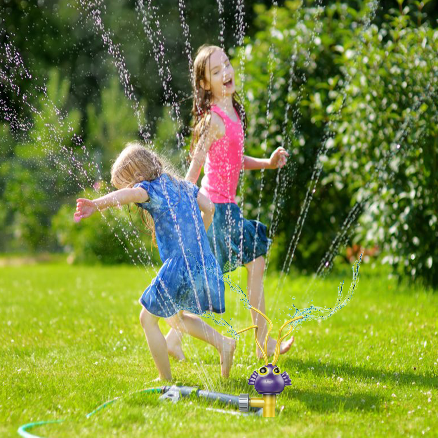 Kids Sprinkler Outdoor Water Toys Water Sprinkler Summer Toys Pool Toy