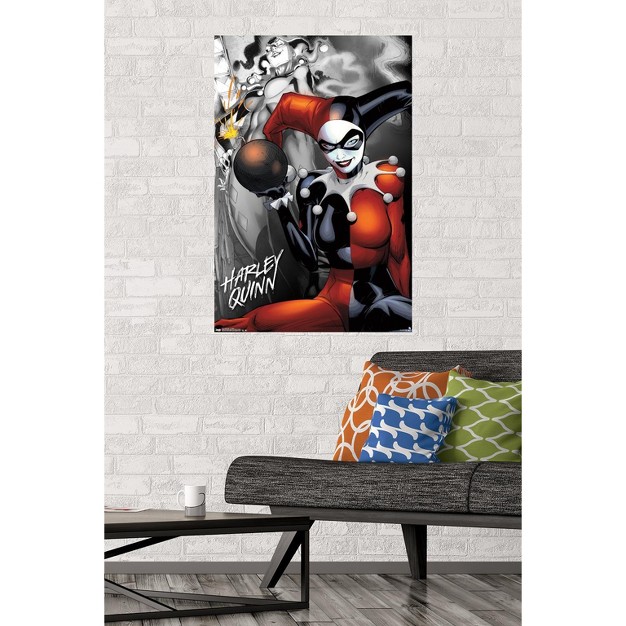 Trends International Dc Comics Harley Quinn The Bomb Unframed Wall Poster Prints