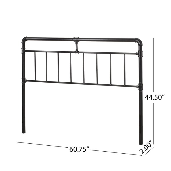 Aborn Contemporary Iron Headboard by Christopher Knight Home - - 30148024