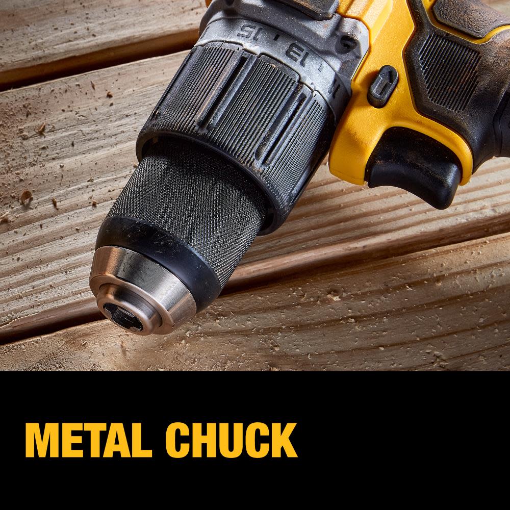 DEWALT 20V XR COMPACT HAMMER DRILL (BARE TOOL)