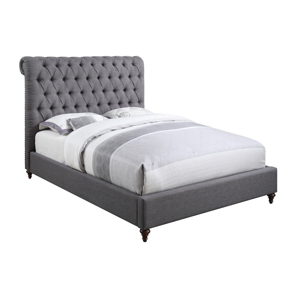 Clemence Transitional Upholstered Bed