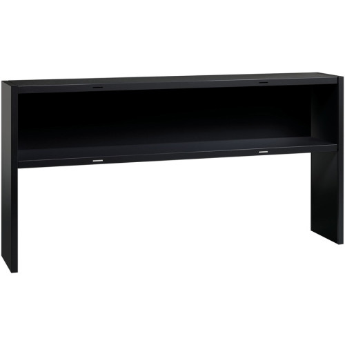 Lorell Modular Desk Series Black Stack-on Hutch (79167)