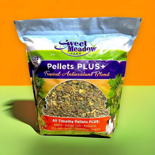 Sweet Meadow Farm Pellets PLUS + Guinea Pig Food