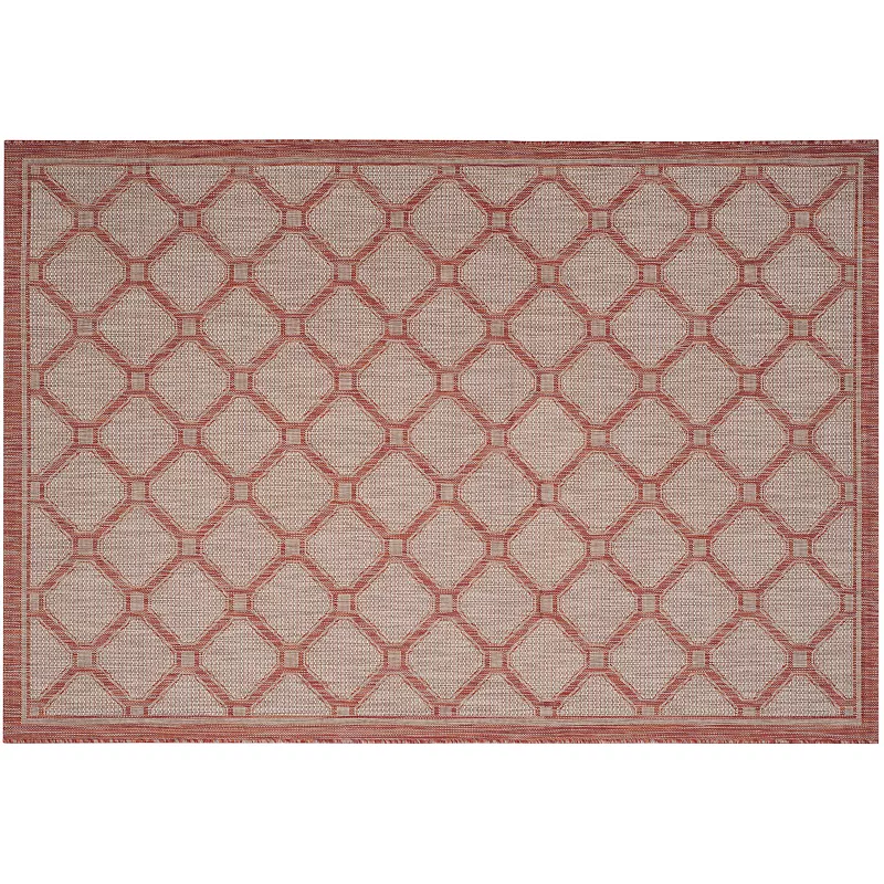 Safavieh Courtyard Palisade Trellis Indoor Outdoor Rug