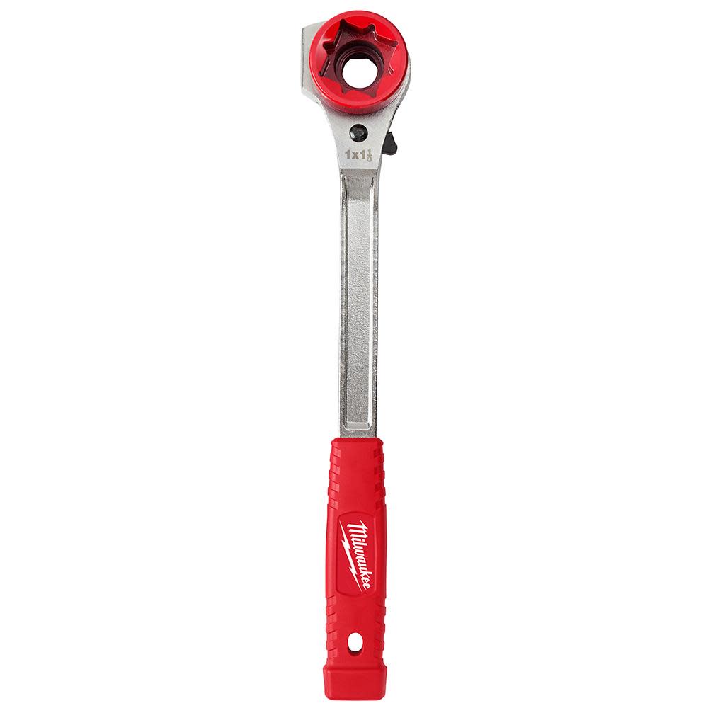 Lineman’s High Leverage Ratcheting Wrench ;