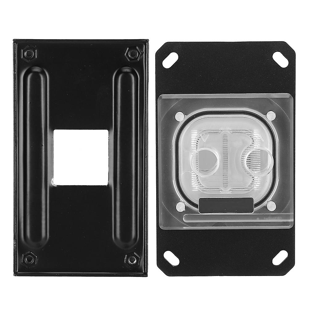 Cpu Water Cooling Block Waterblock Liquid Cooler With 3mm Copper Baseplate For Am2 Am3