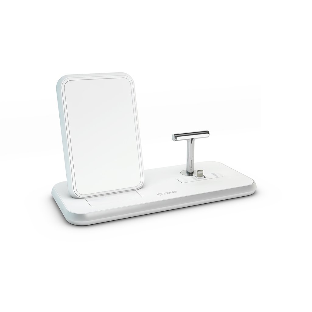 ZENS Stand+Dock Aluminium Wireless Charger