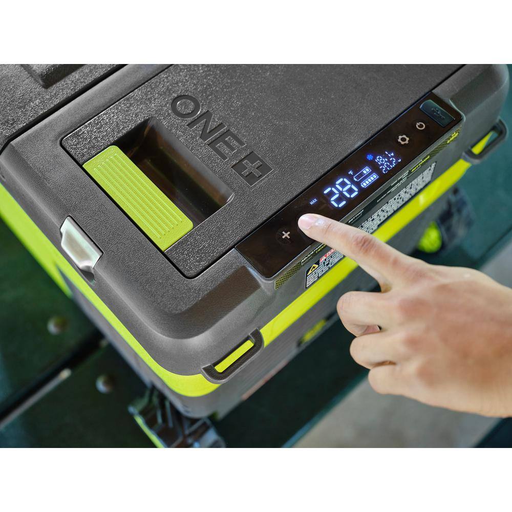 RYOBI ONE+ 18V 24 Qt. Hybrid Battery Powered Iceless Cooler (Tool Only) Pi1824QBT