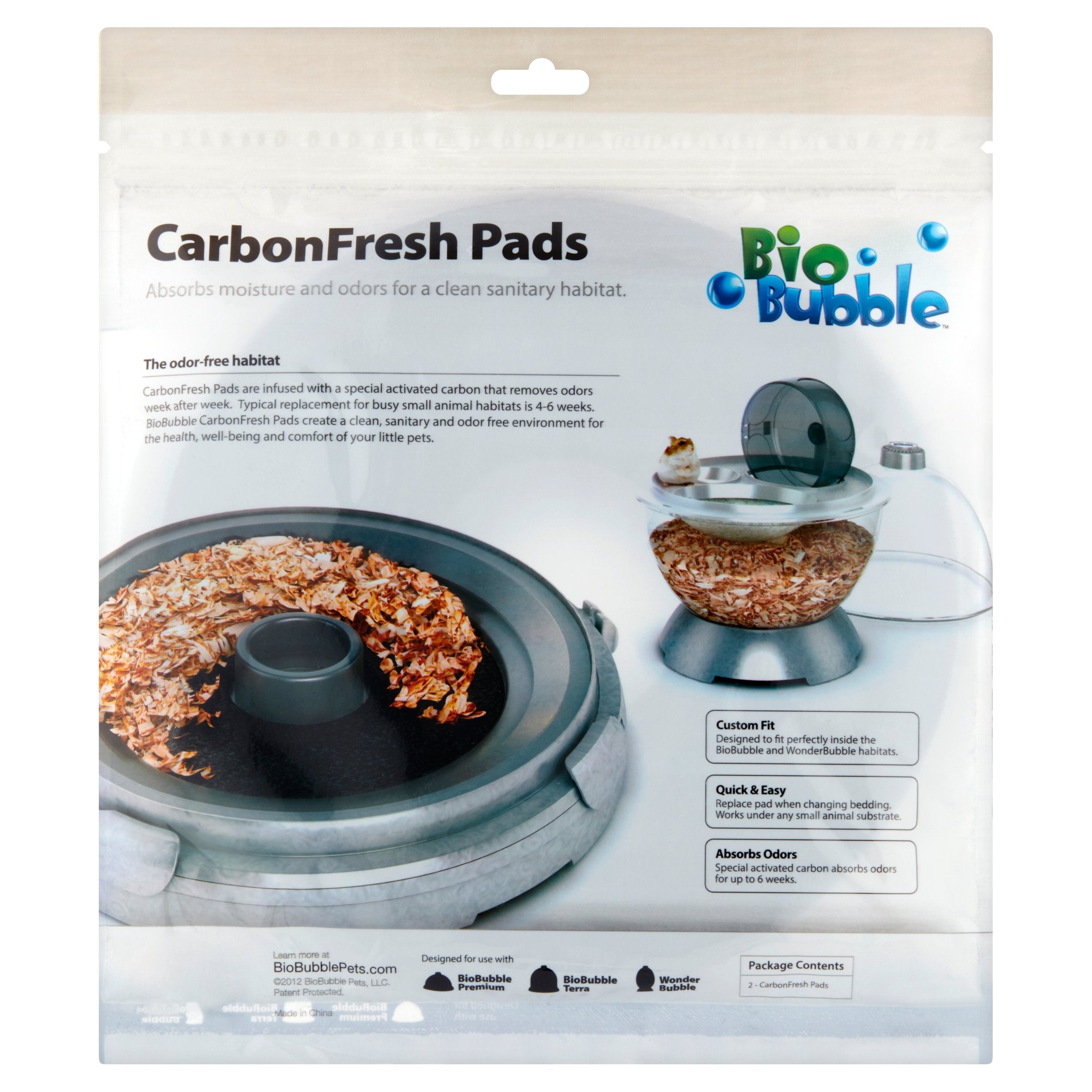 Bio Bubble CarbonFresh Pads， 2 count