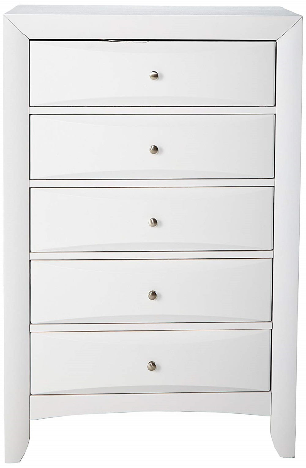 Acme Furniture Ireland White Chest with Five Drawers