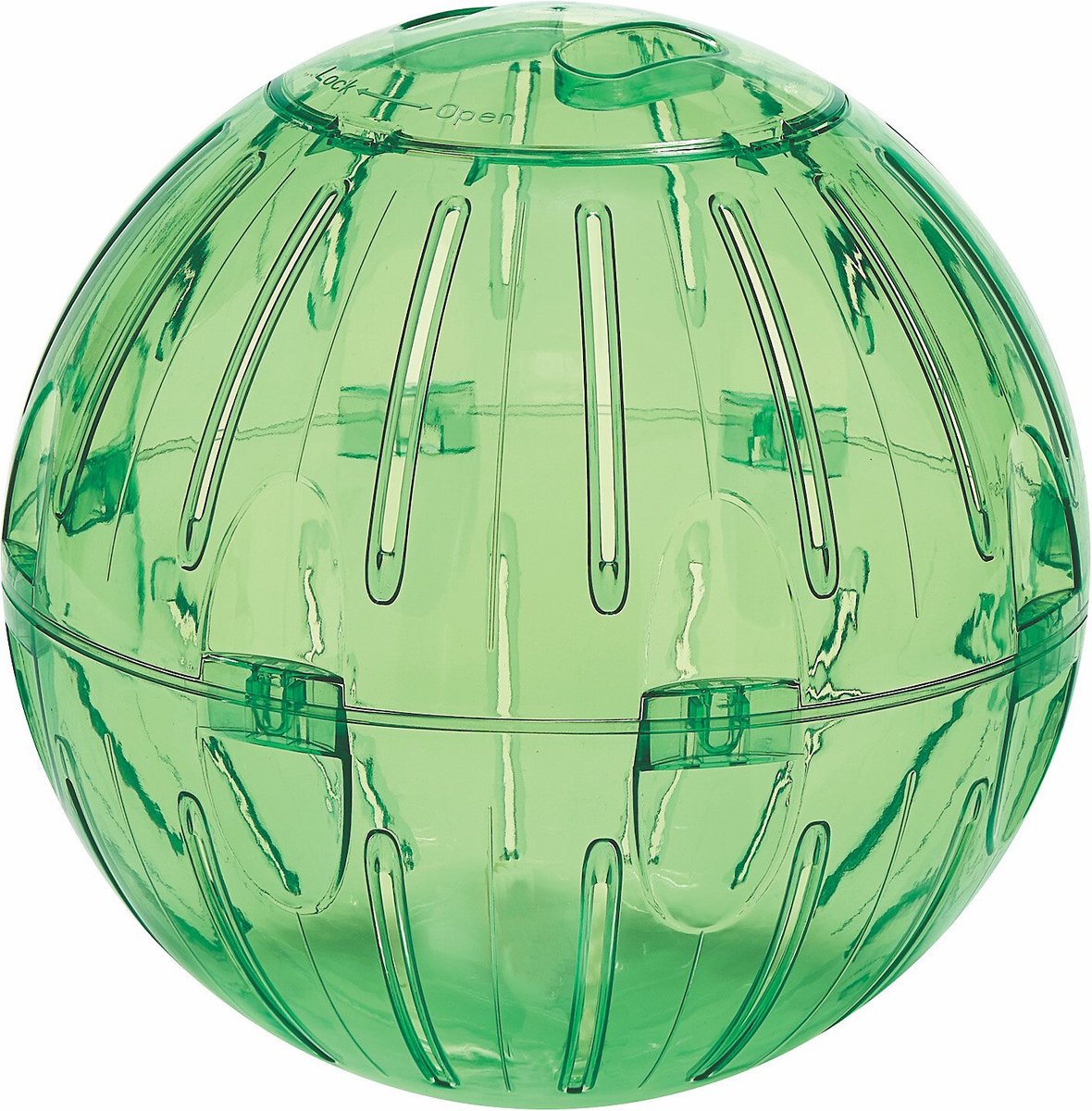 Kaytee Giant Run Exercise Ball Small Pet Toy， Assorted Colors， 11.5-in