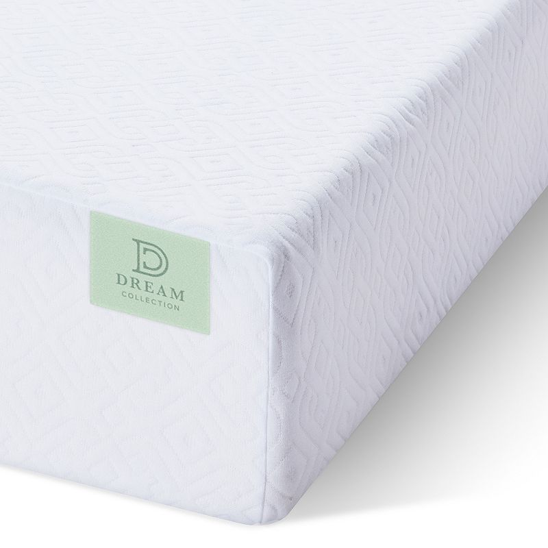 Lucid Dream Collection 8-in. Gel Memory Foam Mattress with Platform Bed Frame