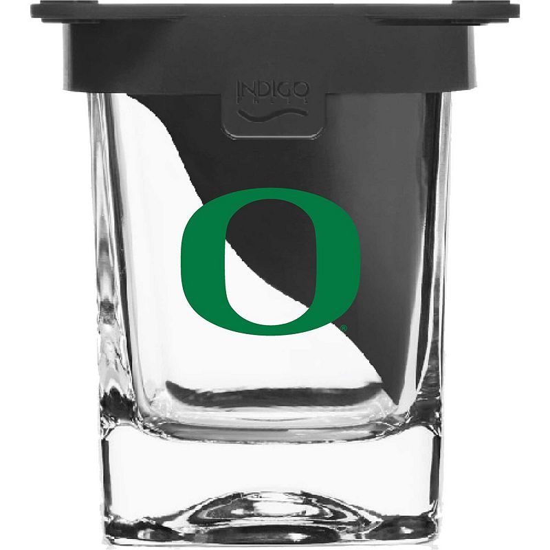 Oregon Ducks 15oz. Ice Wedge Glass