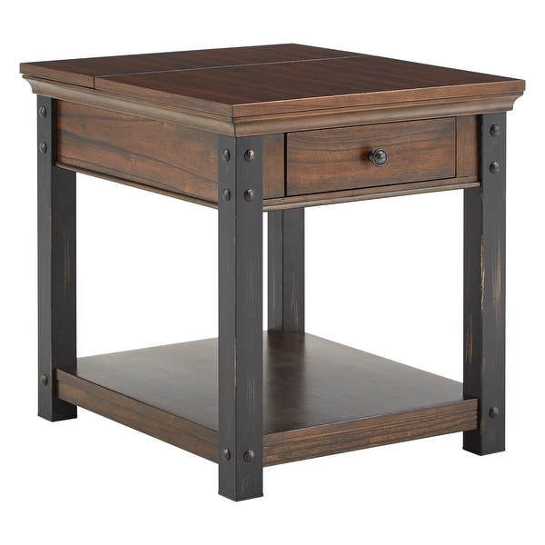 Richter Wood End Table by iNSPIRE Q Classic