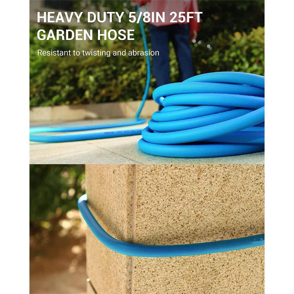 Cubilan 58 in. x 50 ft. Heavy-Duty Water Hose with Swivel Grip Lightweight Flexible Hose for Plants 34 in. Solid Fittings B0BN36PZ9N