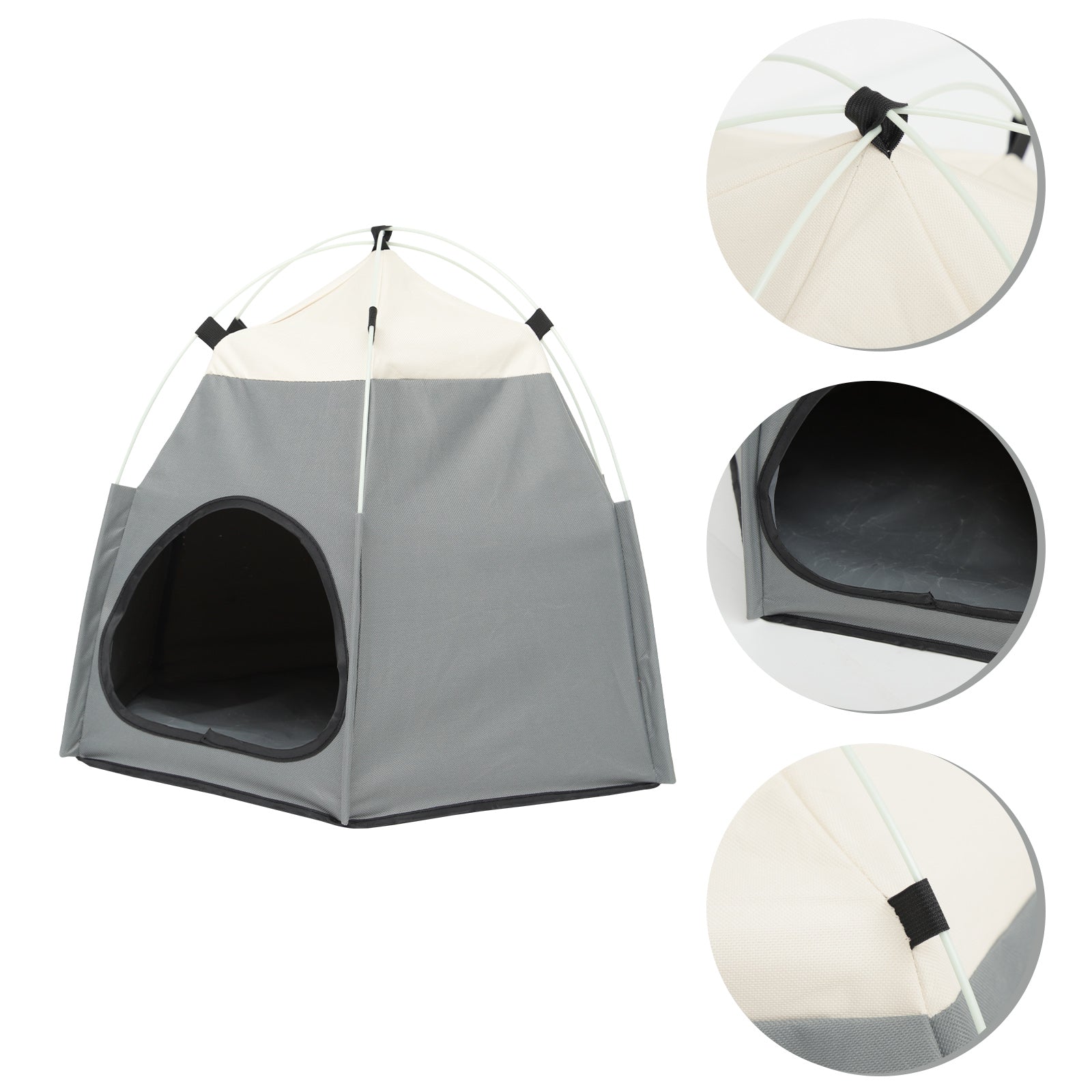 Tent Pet Cat Dog House Sleeping Tent Indoorkitten Bedhouse Decorative Household Comfortable Adorable Play Foldable