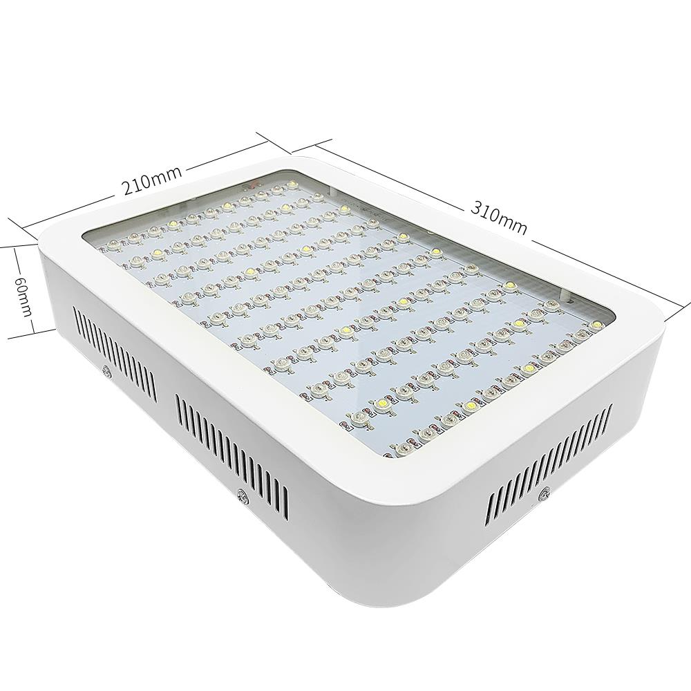 Zimtown 1200W Double Chips LED Grow Light Full Spectrum Panel Veg Flower Indoor Garden Medical Plants