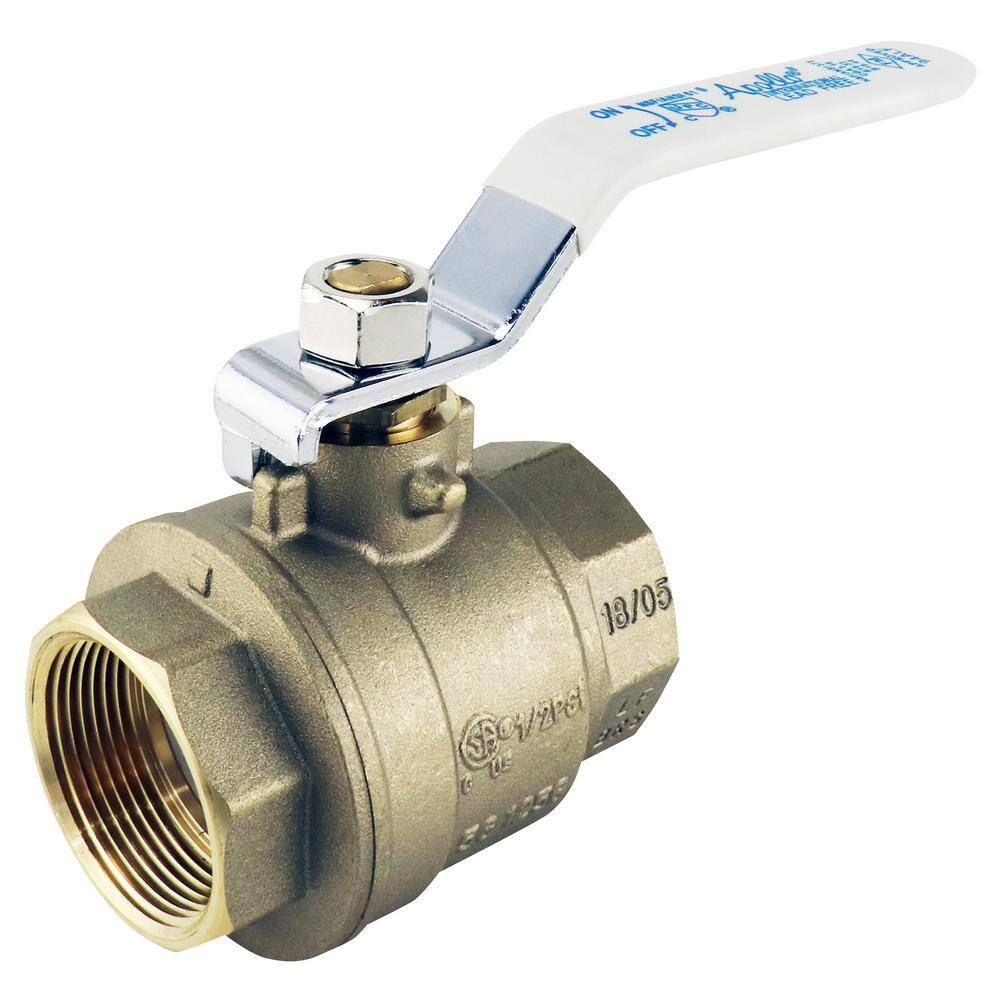 Apollo 1-12 in. Lead Free Brass FNPT x FNPT Full-Port Ball Valve 94ALF10701A