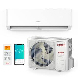 TURBRO Greenland 12000 BTU Ductless Mini Split AC with Heat Pump WiFi-Enabled 22 SEER2115V GL12K115