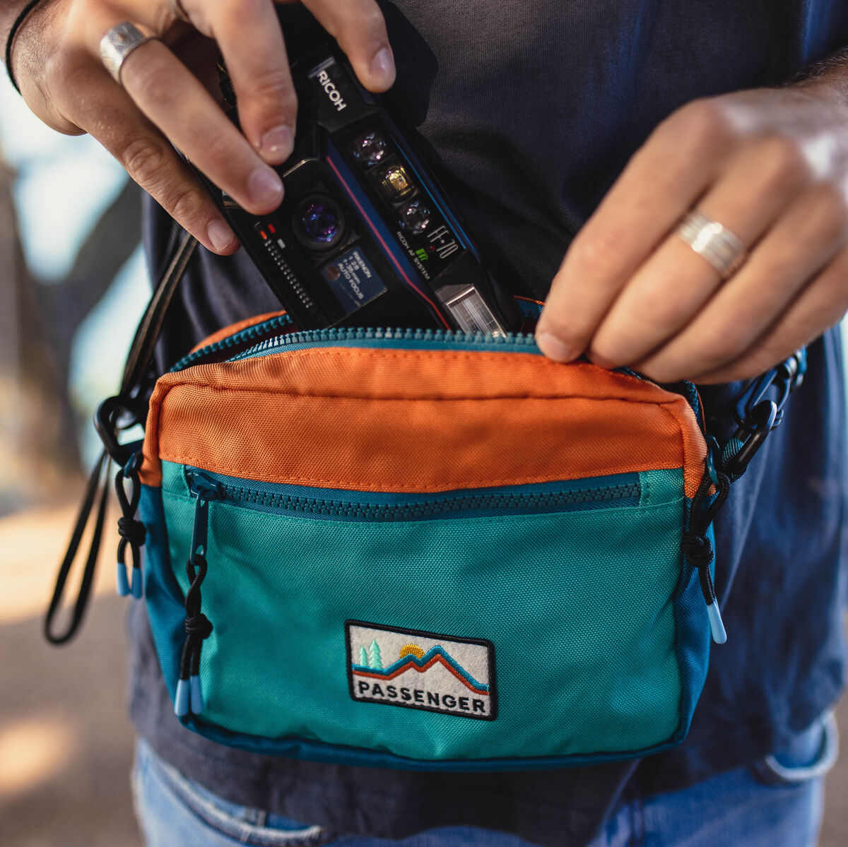 Mainland Recycled Hip Pack - Multi Colour