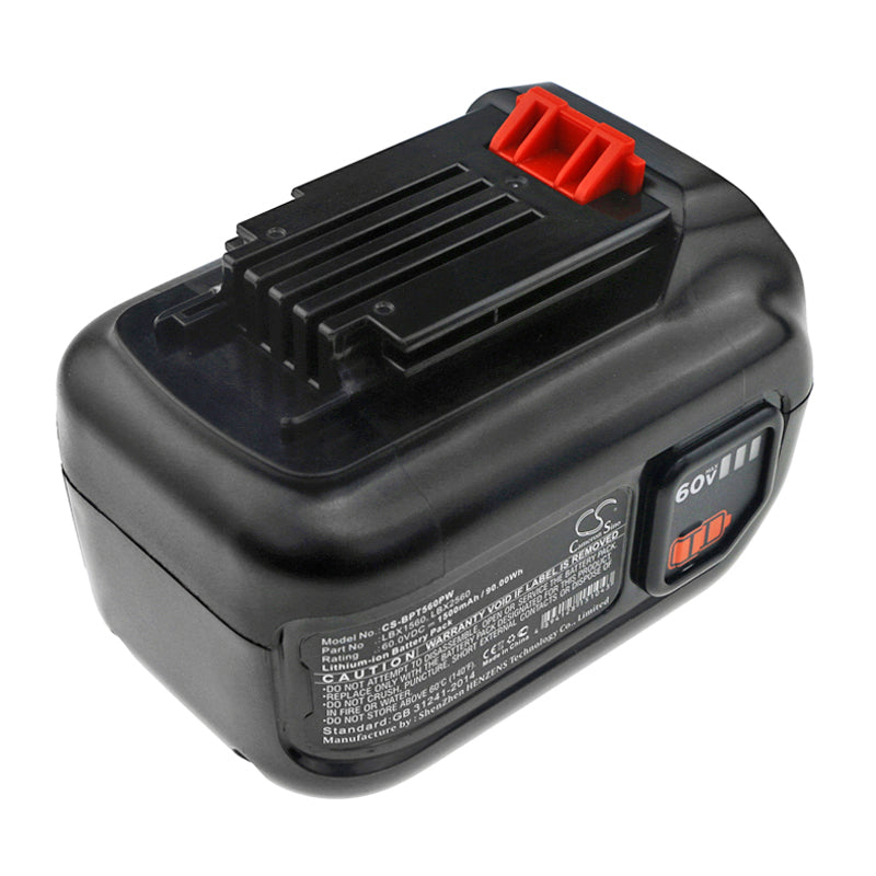 Black amp Decker 60V MAX Blower 60V MAX POWE 1500mAh Replacement Battery BatteryClerkcom Lawn Mower