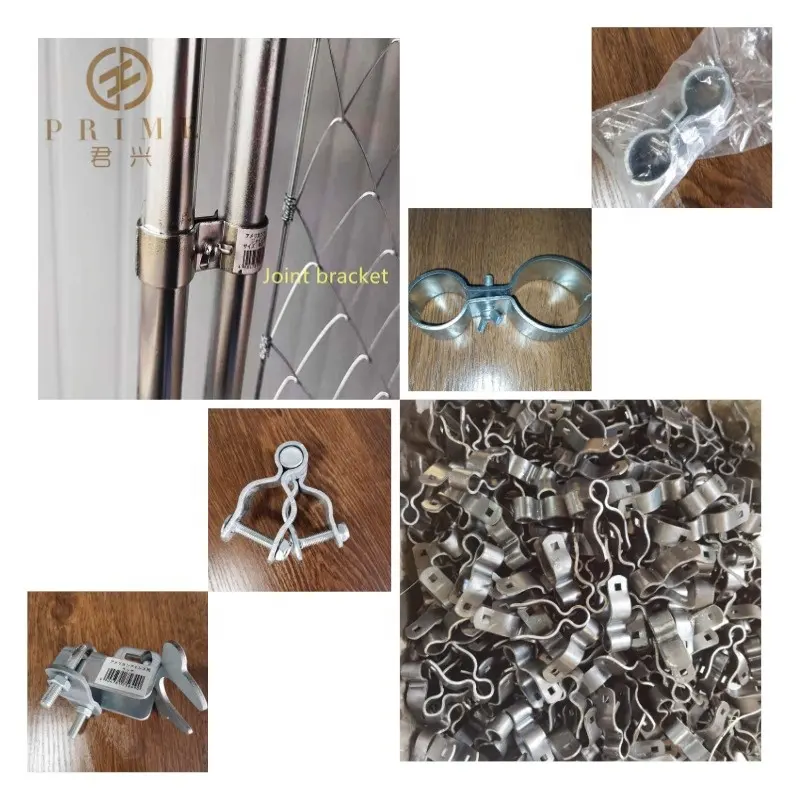 US fence Joint hardware parts 31.8 31.8mm for American fence connection between fences factory supply Exported to Japan